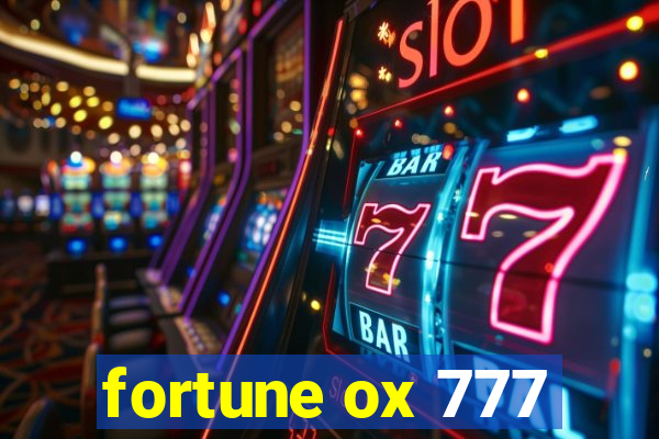 fortune ox 777